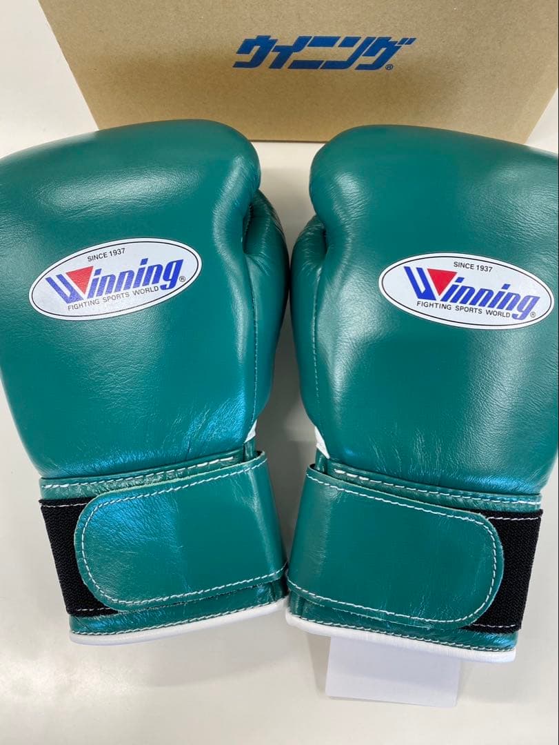 [井上尚弥］Winning ボクシンググローブ 8 oz グリーン