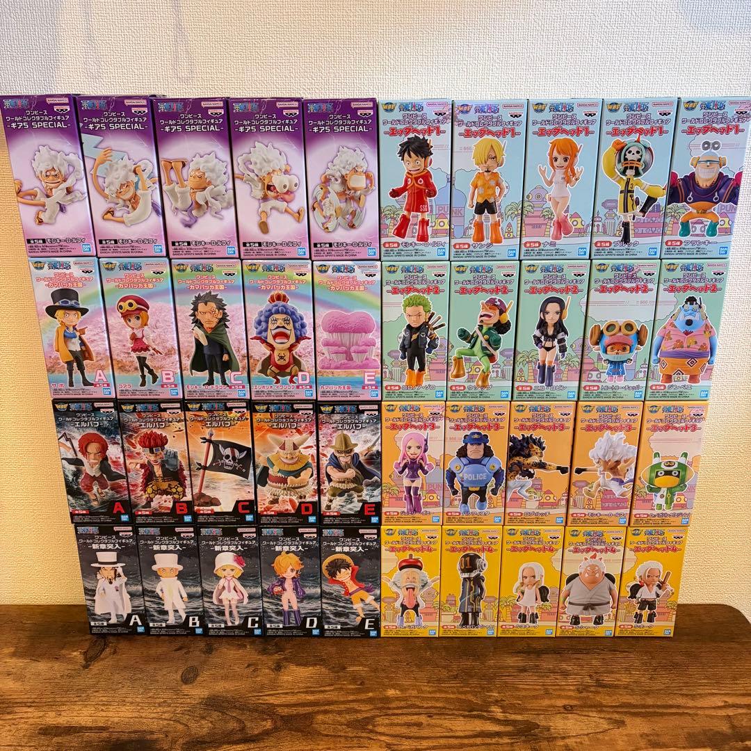 ONE PIECEワンピースワーコレワールドコレクタブルフィギュアエッグヘッド