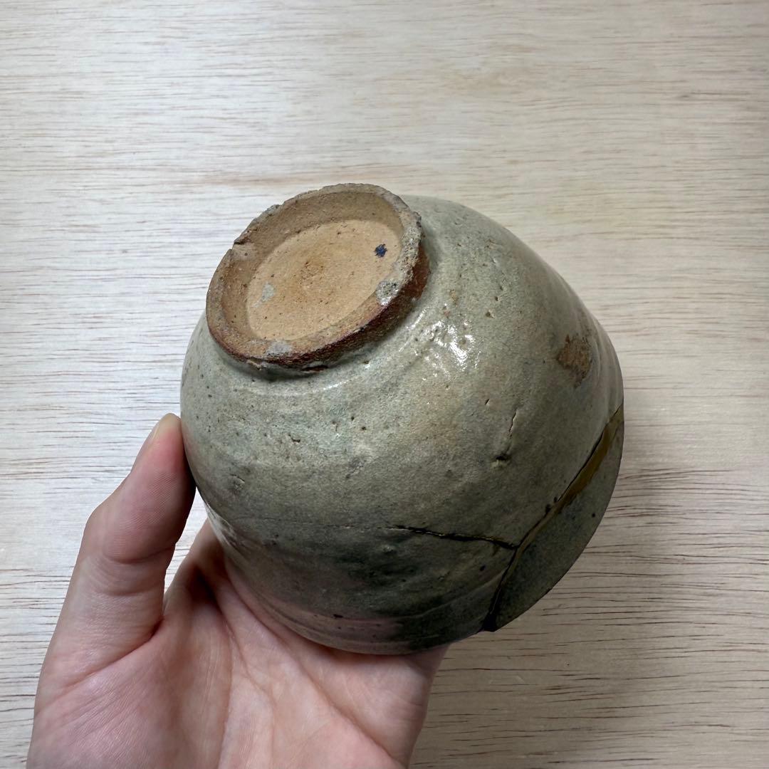 古唐津 無地唐津 茶碗 道園窯 桃山時代 江戸時代 金継ぎ 初期伊万里 古美術