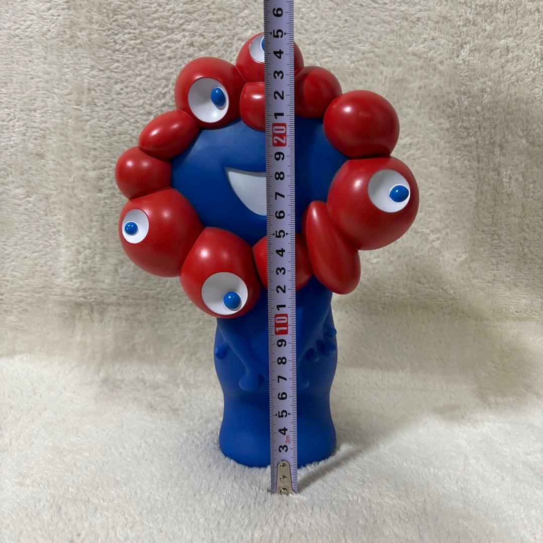 【希少品】ミャクミャク ソフビ 貯金箱 正規カラー ブルー