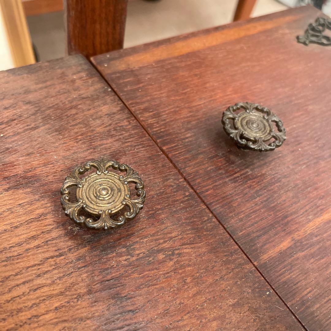 アンティーク　ソーイングボックス　A