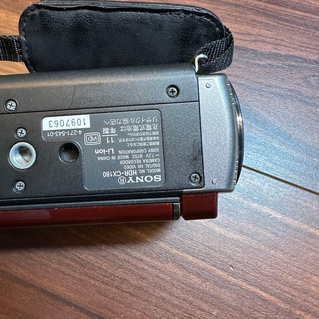 SONY HDR-CX180ビデオカメラ ほぼ新品 5509