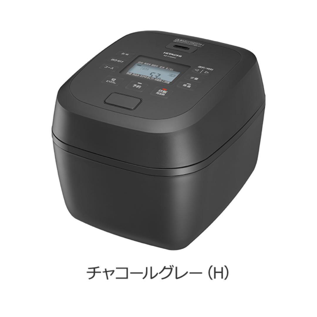 HITACHI IH ジャー炊飯器　RZ-Y100HJ チャコールグレー　5.5