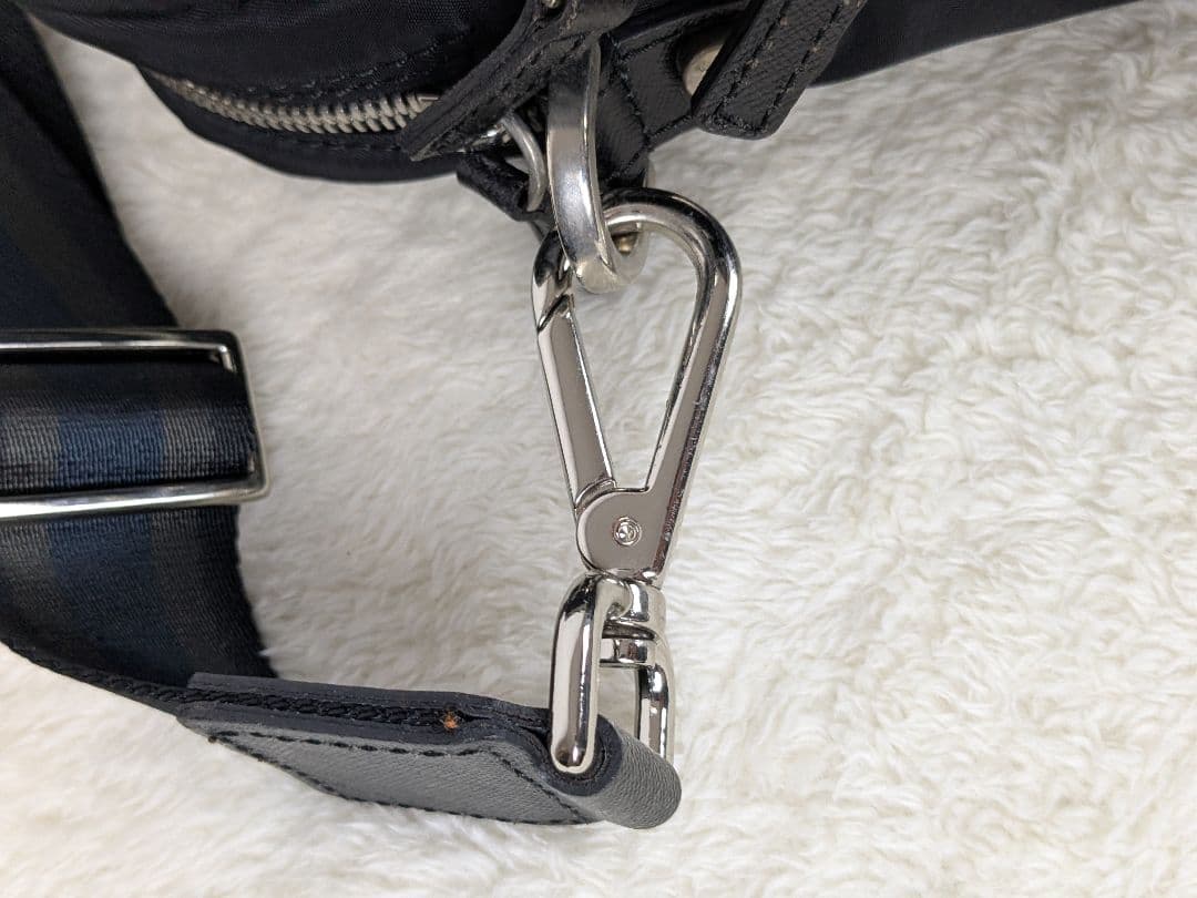 【極美品】アンドレアロッシ　2層 ブリーフケース　2way　ナイロン　A4収納可