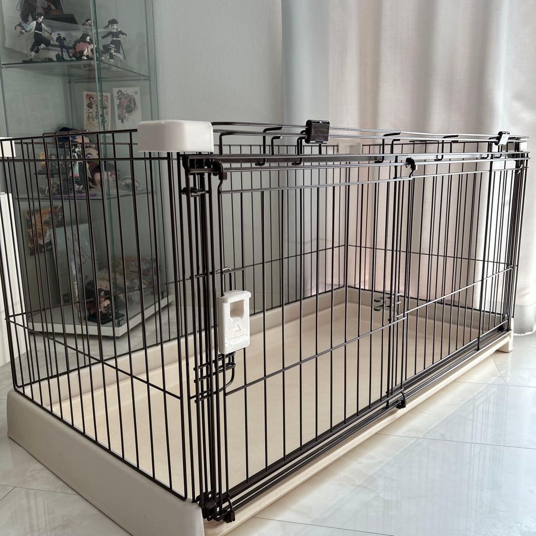 犬用ペットサークル 出入り口付き