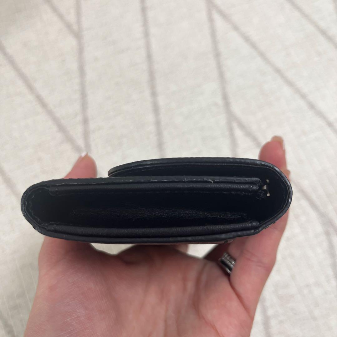 ラシット　russet ミニウォレット　ブラック