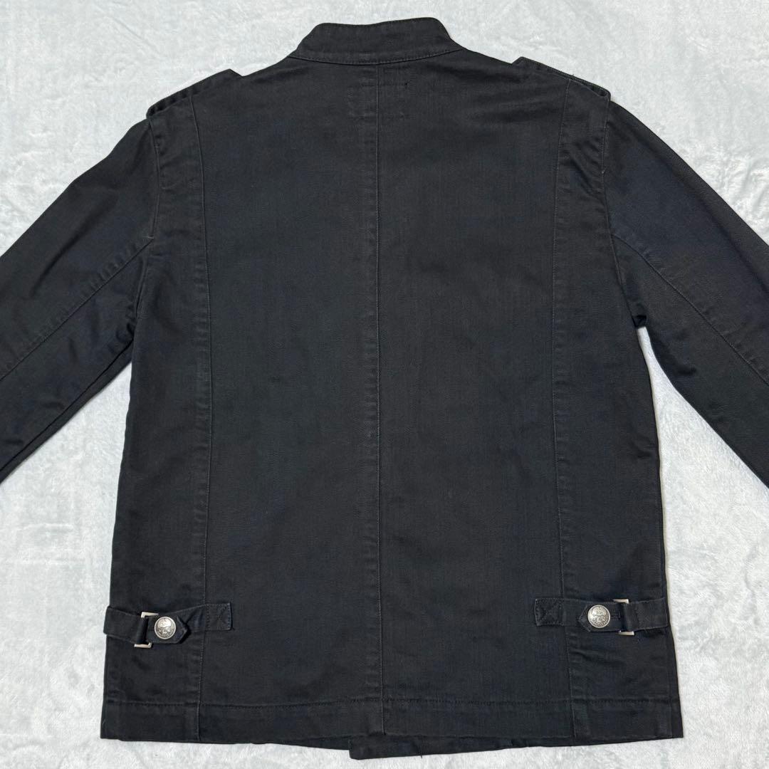 【BERNINGS-SHO】y2k00s平成ギャル男　4連ジップスカルジャケット