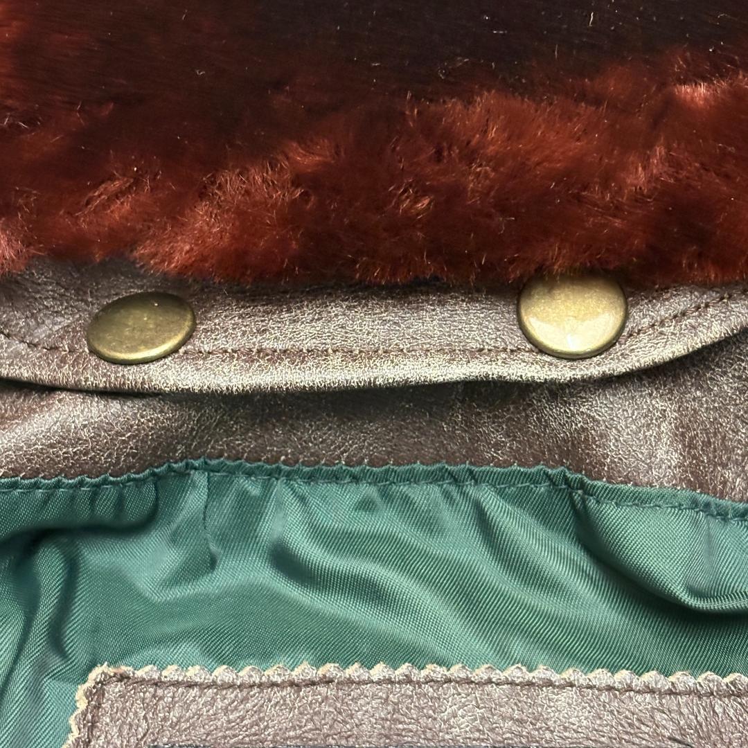 希少　ハーレーダビットソン　本革　レザージャケット ブラウン　L