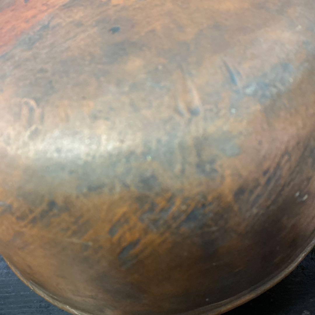 備前置き水指三日月に一文字