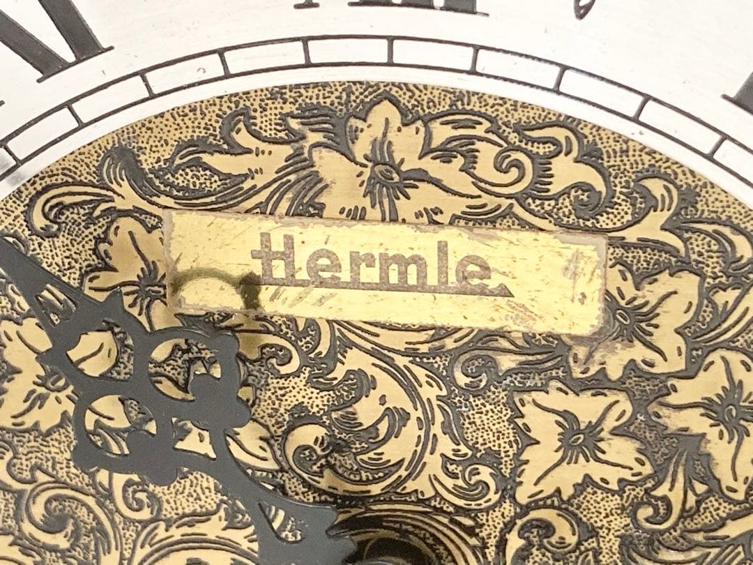 Hermle ヘルムレ ゼンマイ式置き時計 アンティーク時計 ドイツ製
