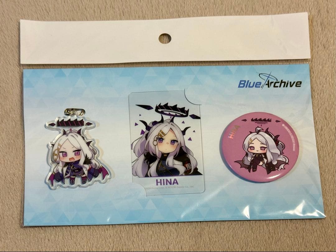 公式グッズ　ブルーアーカイブ　韓国限定　ヒナ　SDグッズセット