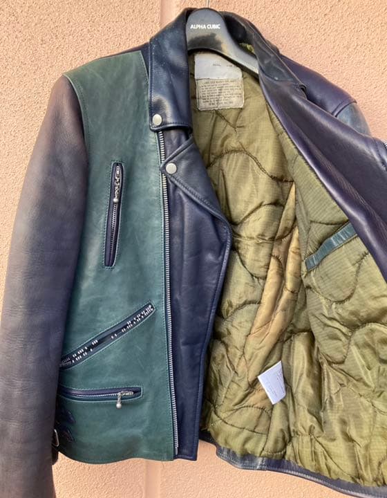 NADA ナダ ライダース レザー ジャケット