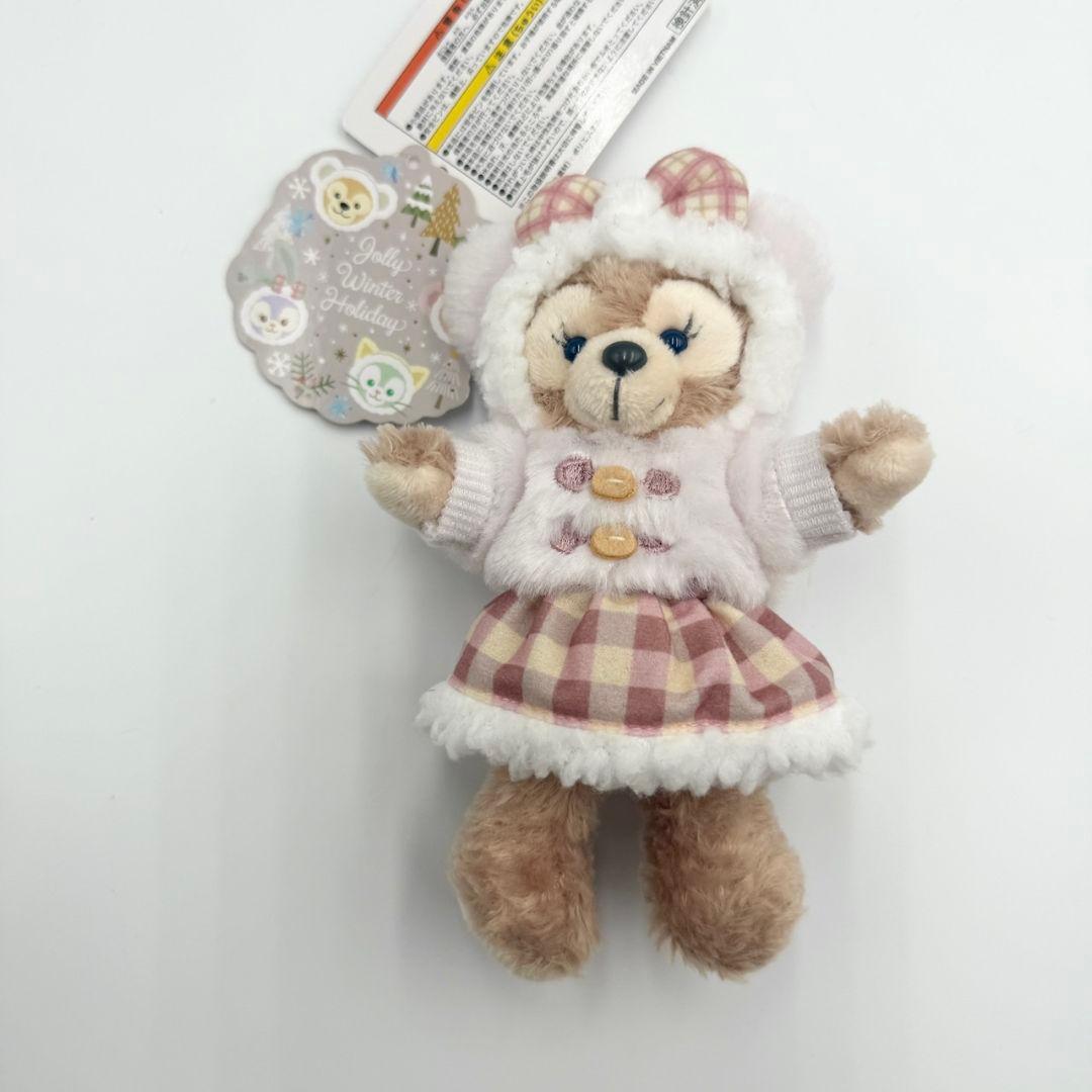ディズニーシー　シェリーメイ　ウィンターホリデー　ぬいぐるみバッジ　タグ付き