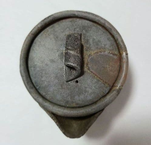 ■ 備前焼 宝瓶 在銘　 茶道具 煎茶器 陶印有 青