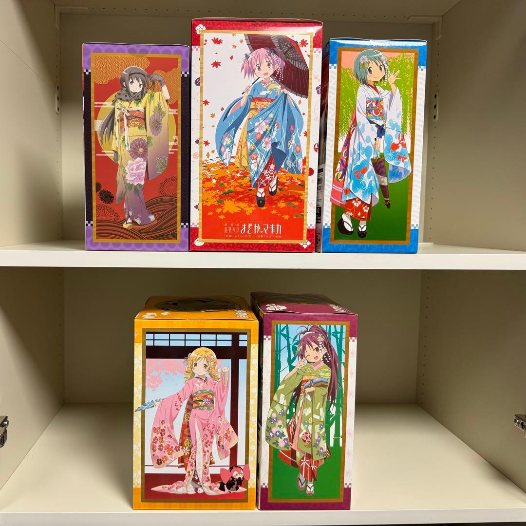 魔法少女まどか☆マギカ 舞妓・晴着ver 1/8スケールフィギュア 5体セット