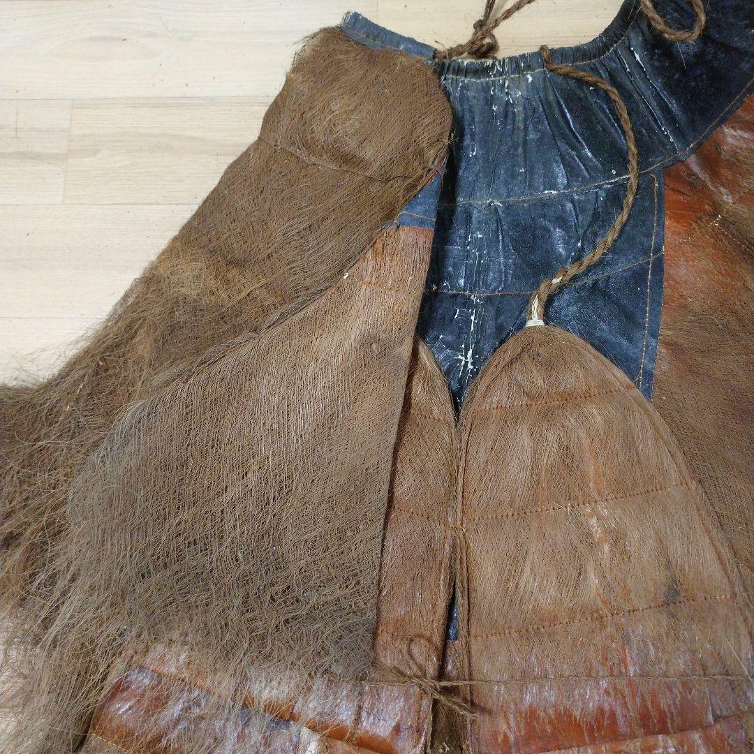 【貴重】棕櫚蓑 日本製 伝統工芸 蓑 合羽  雨具 みの かっぱ