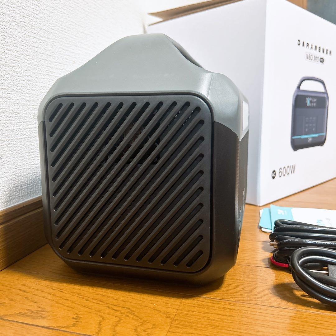 ポータブル電源大容量600w 307.2Wh 災害 ソーラーキャンプ 軽量