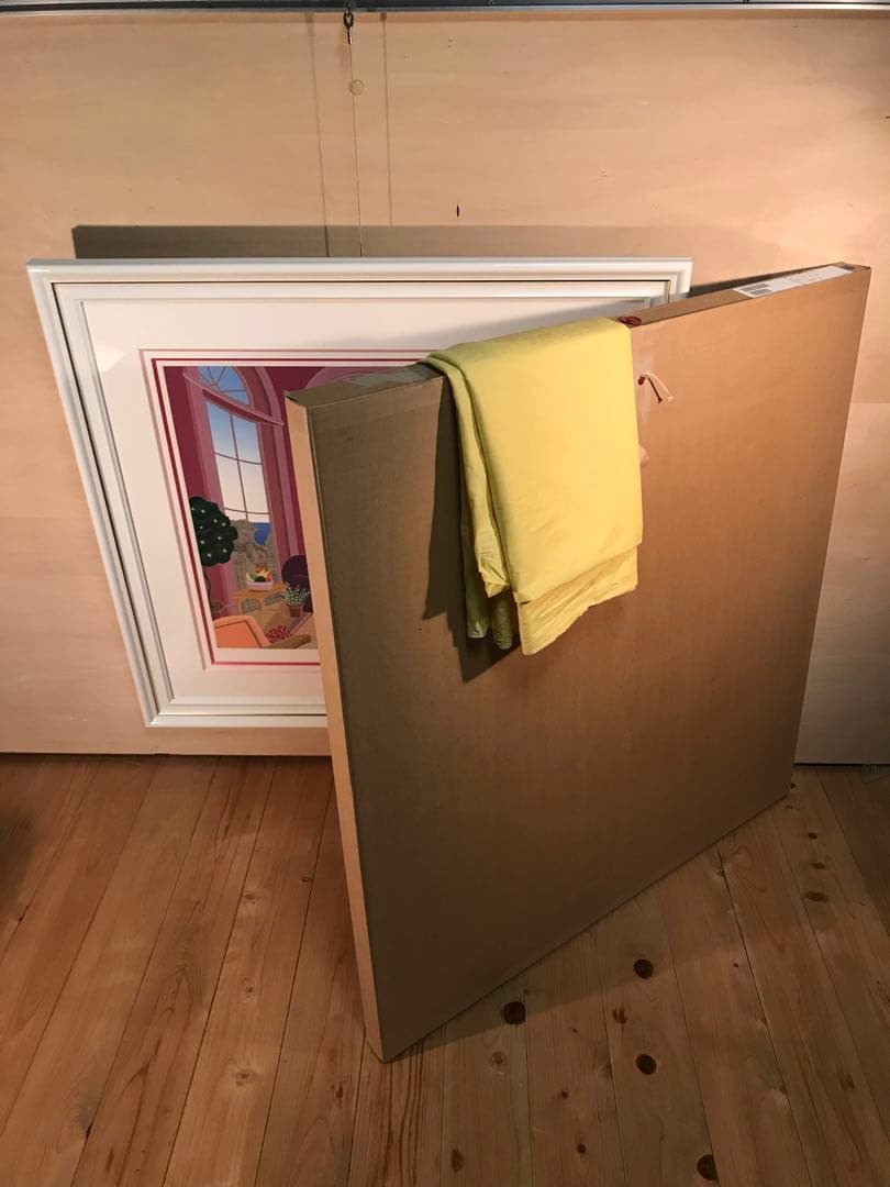 マックナイト　「シカゴイブニング」　シルクスクリーン　直筆サイン・作品保証書有り