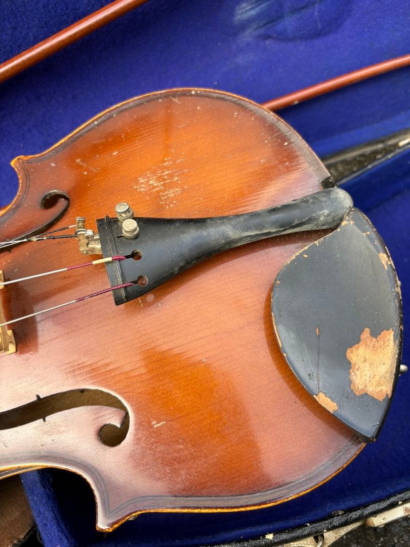 【現状品】バイオリン　ケース付き　年代物