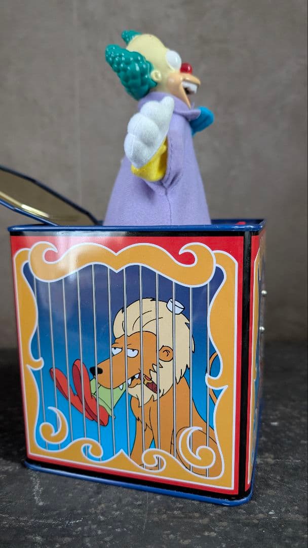 シンプソンズ クレイジークラウン ジャックインザボックス アメトイ