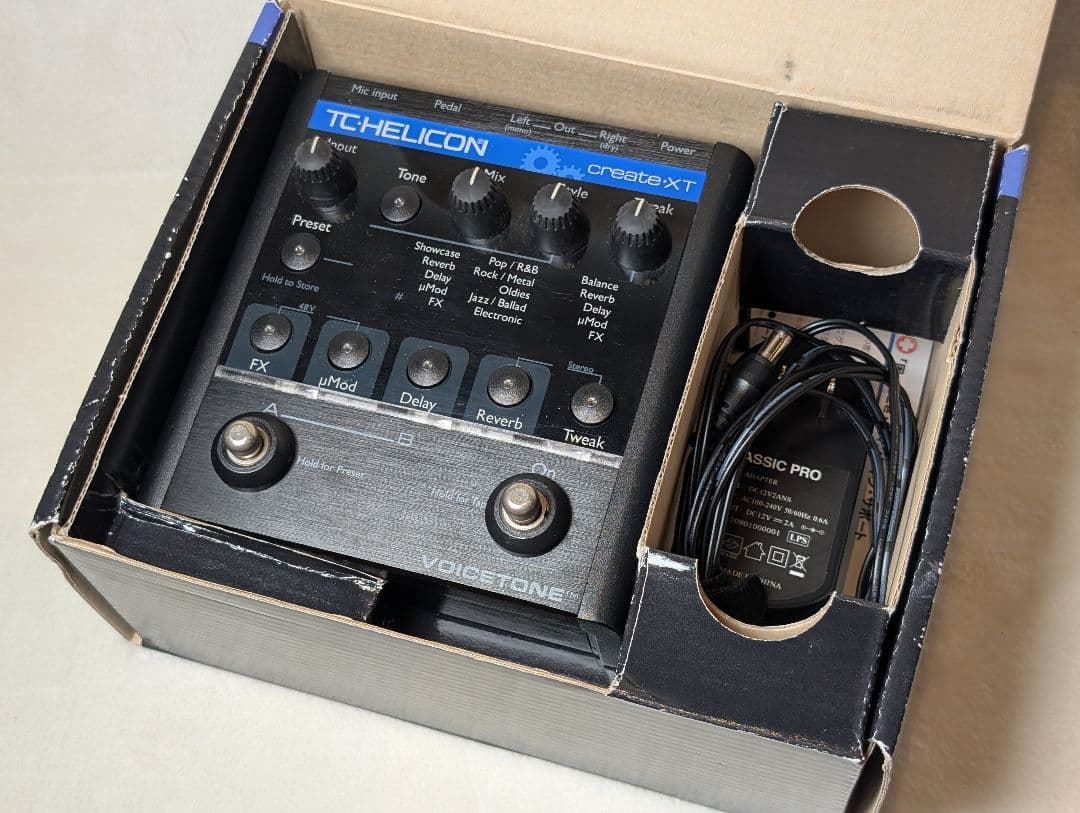 【美品USED】TC HELICON Voicetone create XT