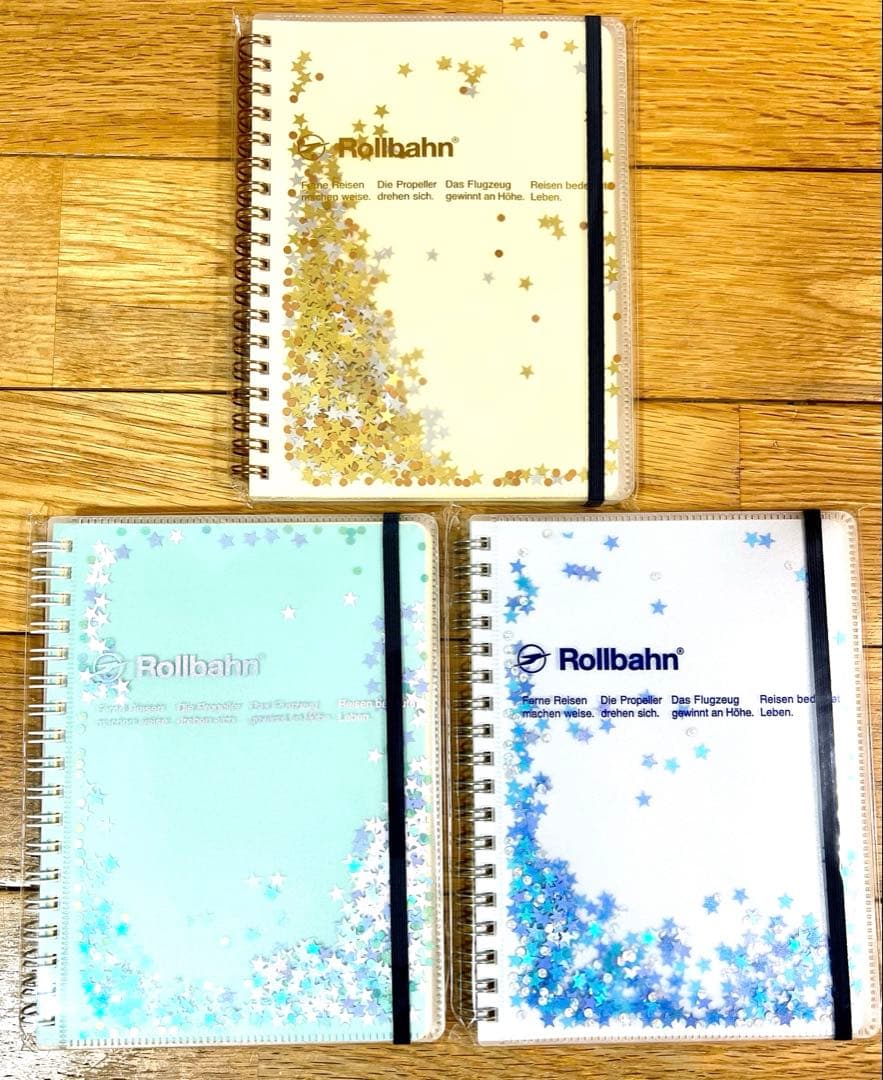 ロルバーン　グリッター　全色セット　ミント　ライトブルー　クリーム