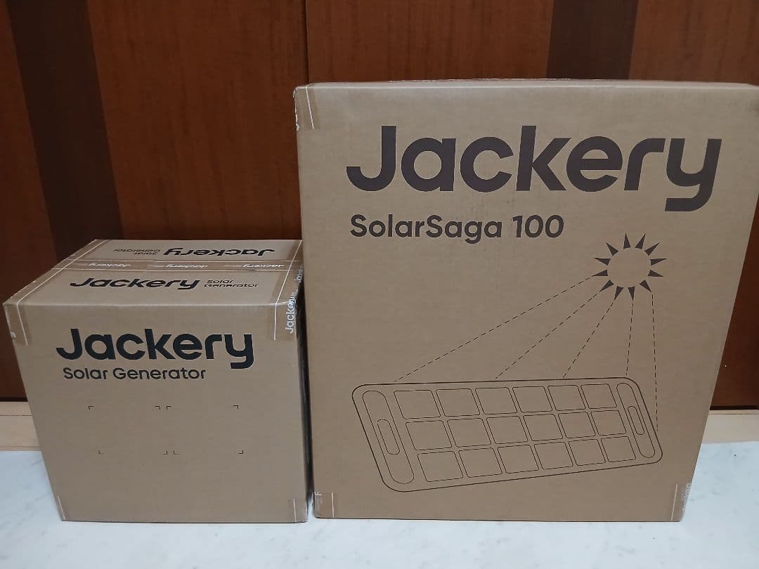 新品未使用　ジャクリポータブル電源 1000New +ソーラーパネル