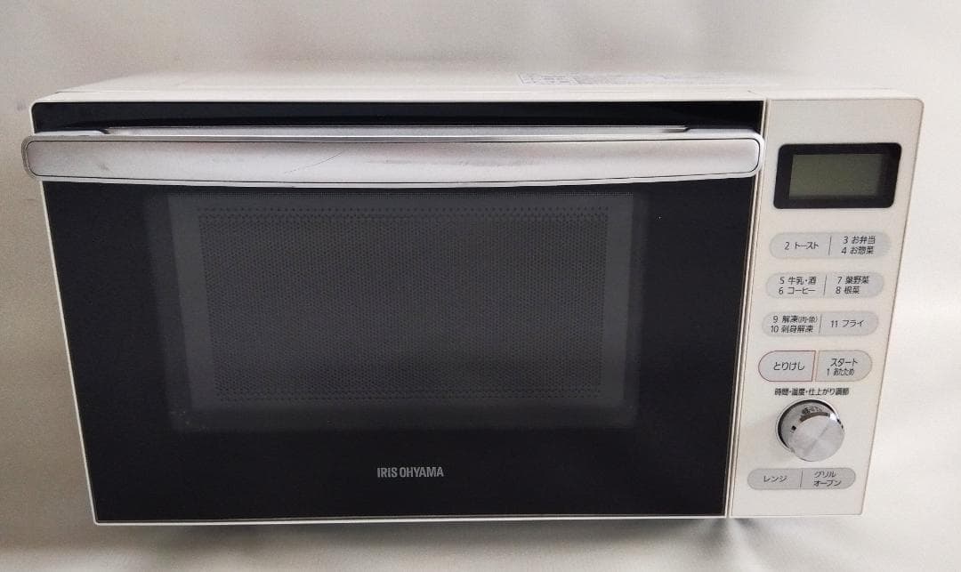 アイリスオーヤマ オーブンレンジ MO-F1805-W 2019年製