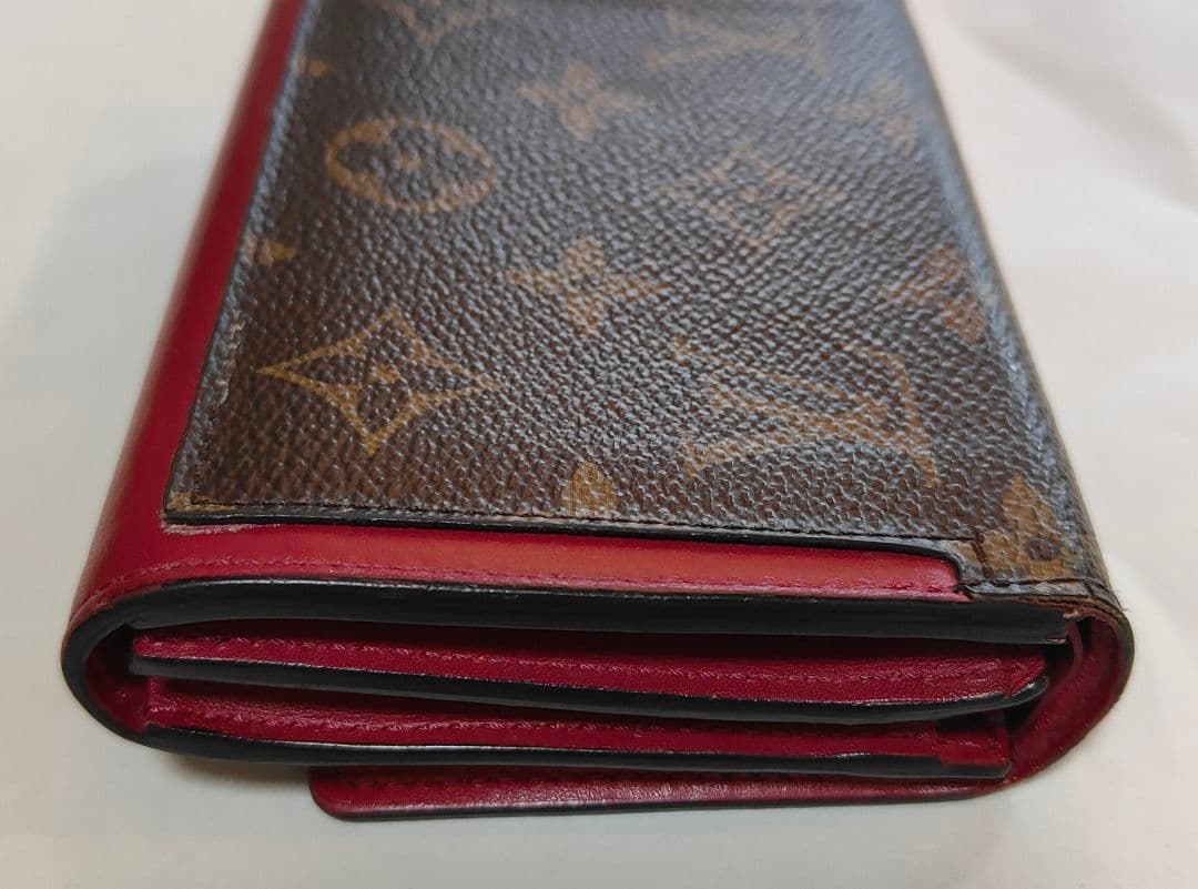 ルイヴィトン ポルトフォイユフロール コンパクト モノグラム 折り財布