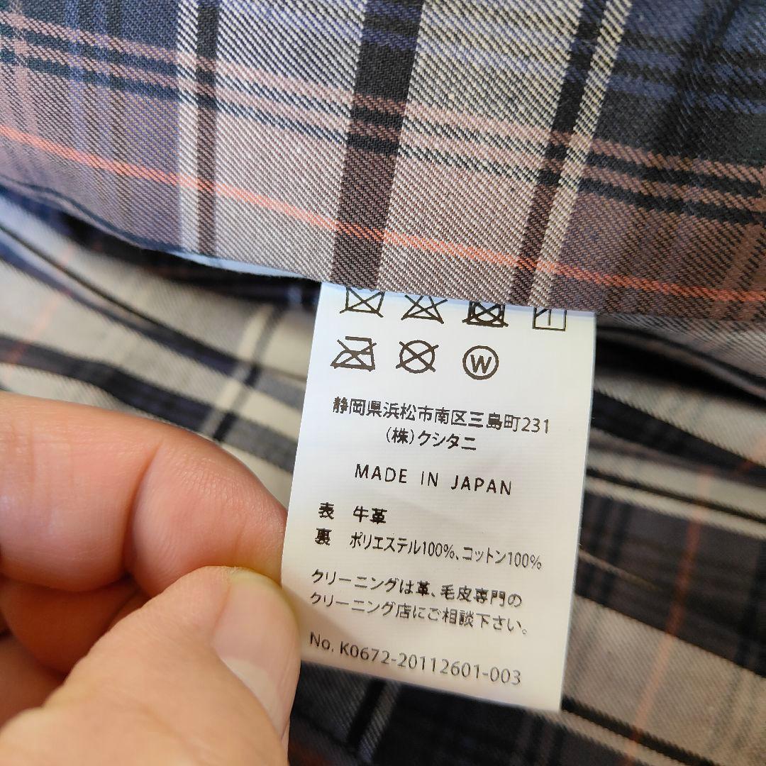 新品　クシタニ　アンフィニッシュドジャケットK−0672　M