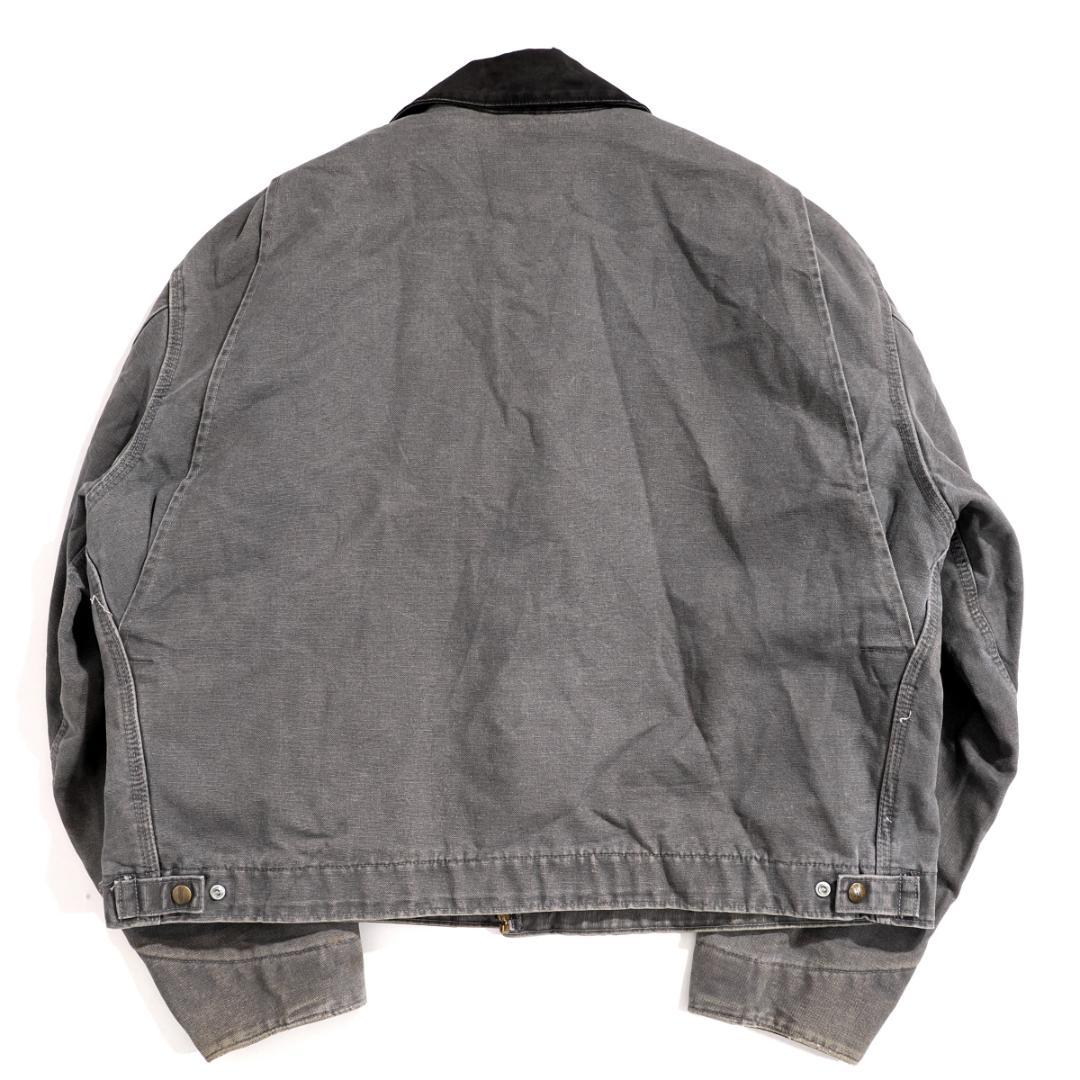 カーハート ダック デトロイトジャケット 2XL フェードブラック　墨黒