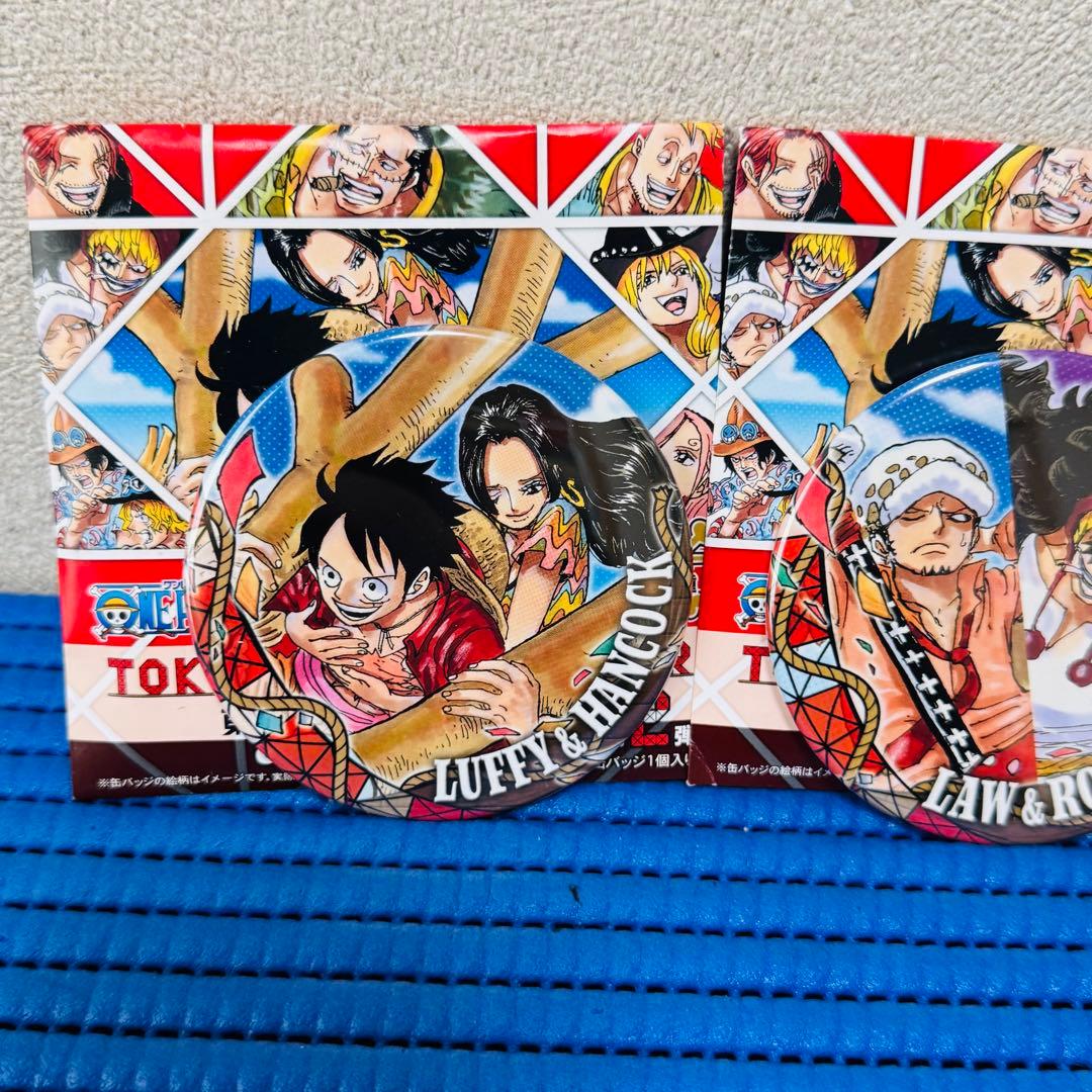 ONEPIECE 東京ワンピースタワー コレクション缶バッジ 第2弾 セット ゅ