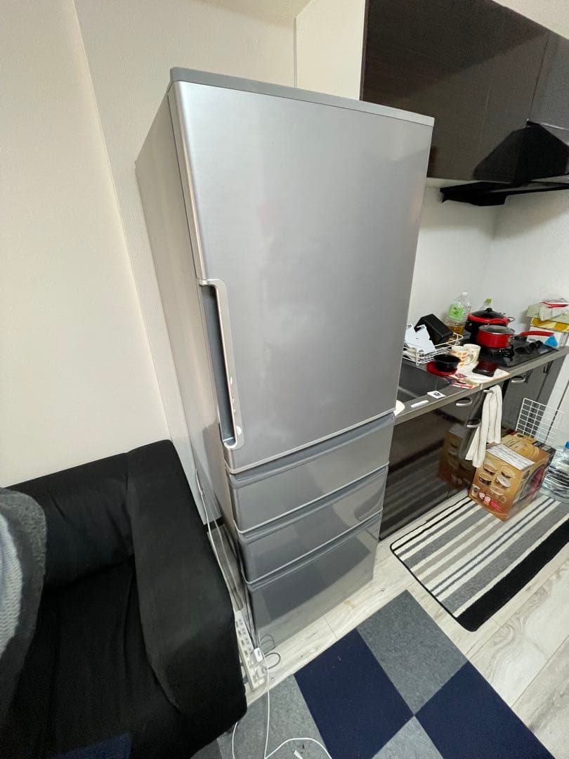 AQUA AQR-361F 大型冷蔵庫 300L以上 4ドア 右開き 動作保証付