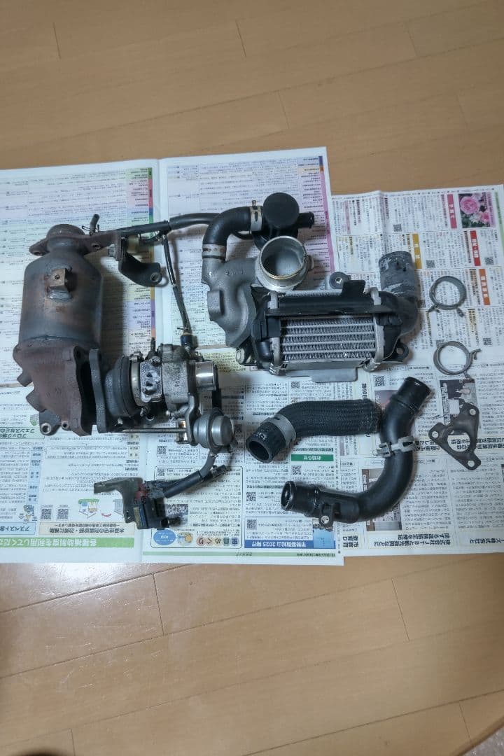 DAIHATSU　ムーブL175ss タービン　インタークーラー　触媒セット