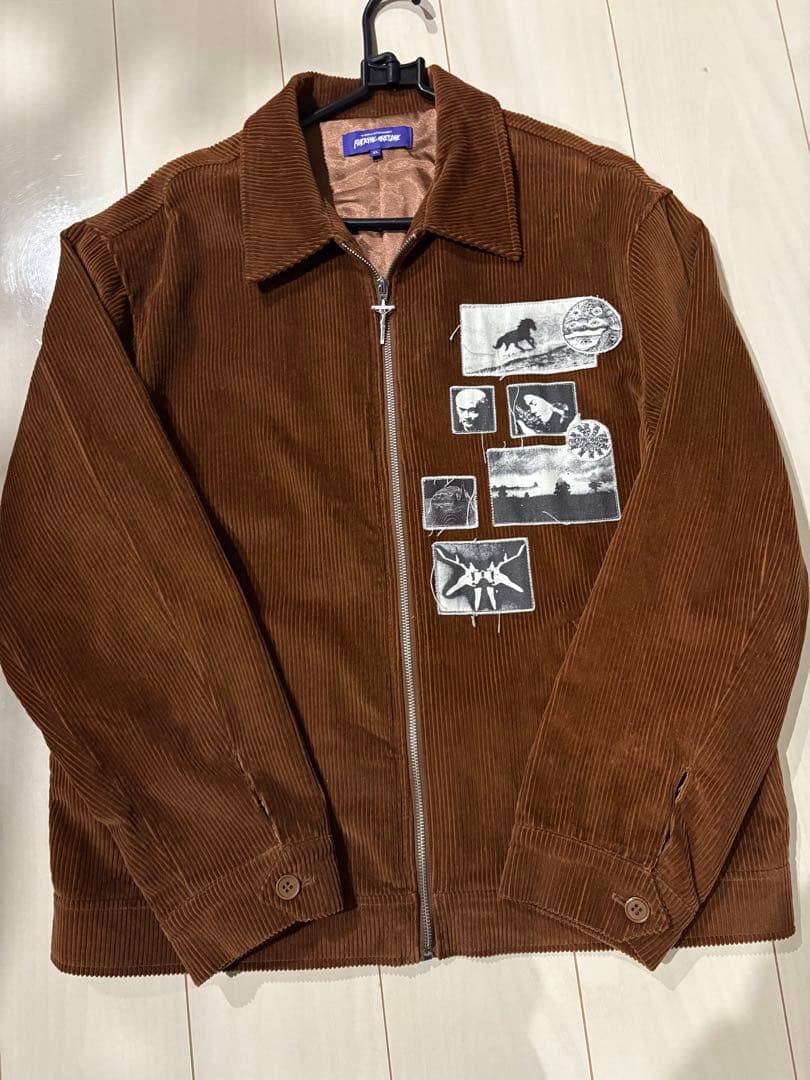 FUCKING AWESOME コーデュロイジャケット XL ブラウン