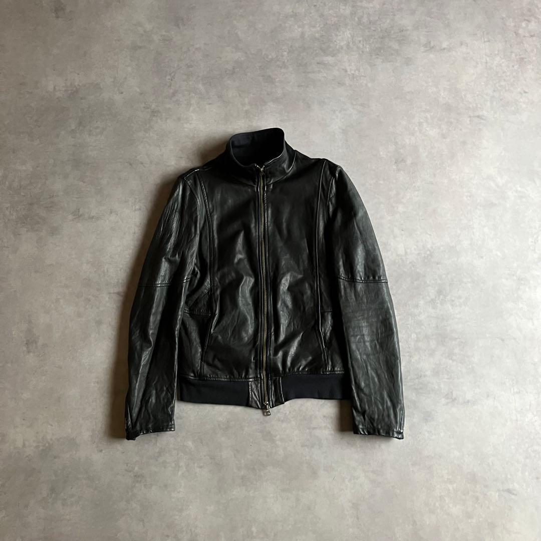 ジャケット・アウター 00s y2k archive shama leather jacket
