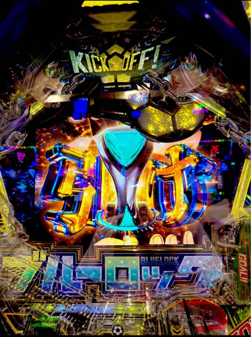 カフェ！スマパチ ブルーロック 実機！ オプション追加！ 送料無料！