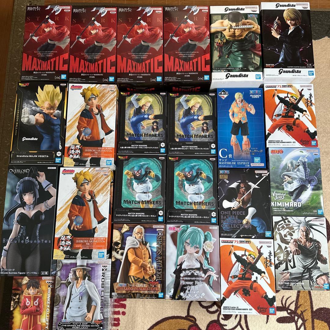 最新プライズフィギュア　ワンピース まとめ売り 24体セット　新品未開封