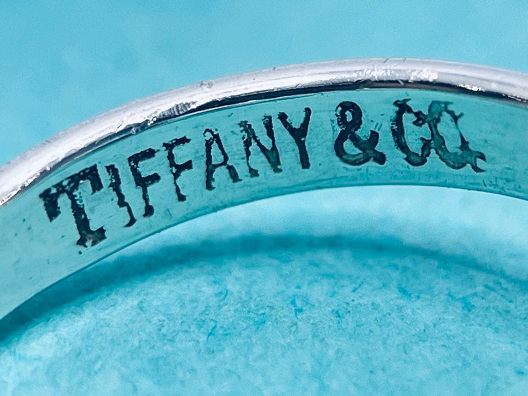 c888 ティファニー　フック&アイ　リング　K18 750/925 約7.5号