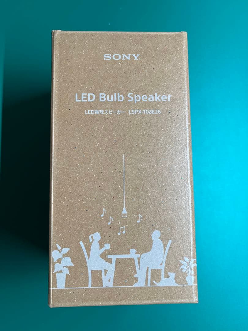 新品(開封済)SONY LED電球スピーカー LSPX-103E26