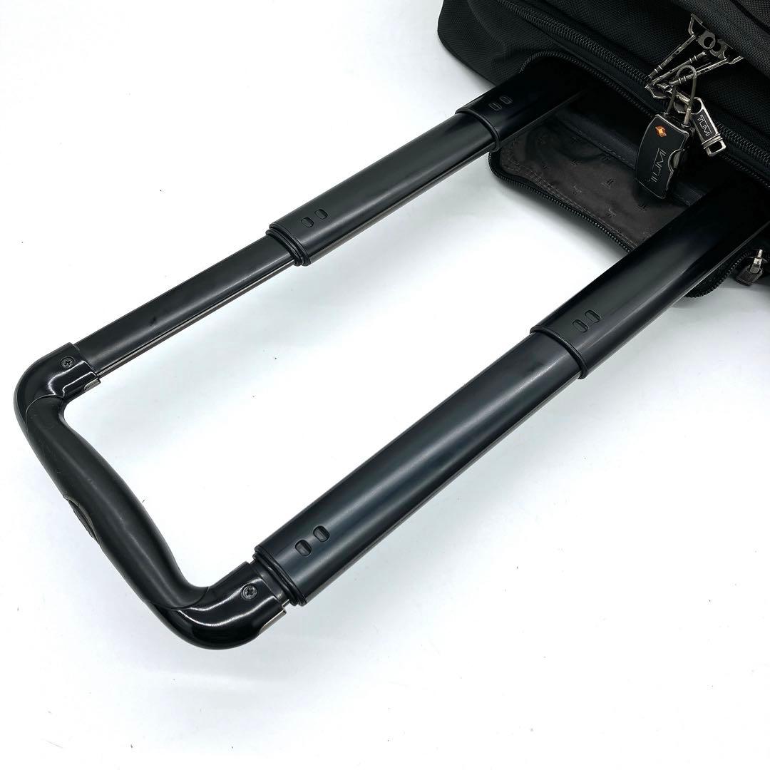 【TUMI】廃盤　キャリーバッグ　鍵付き　ナイロン　ブラック　2輪