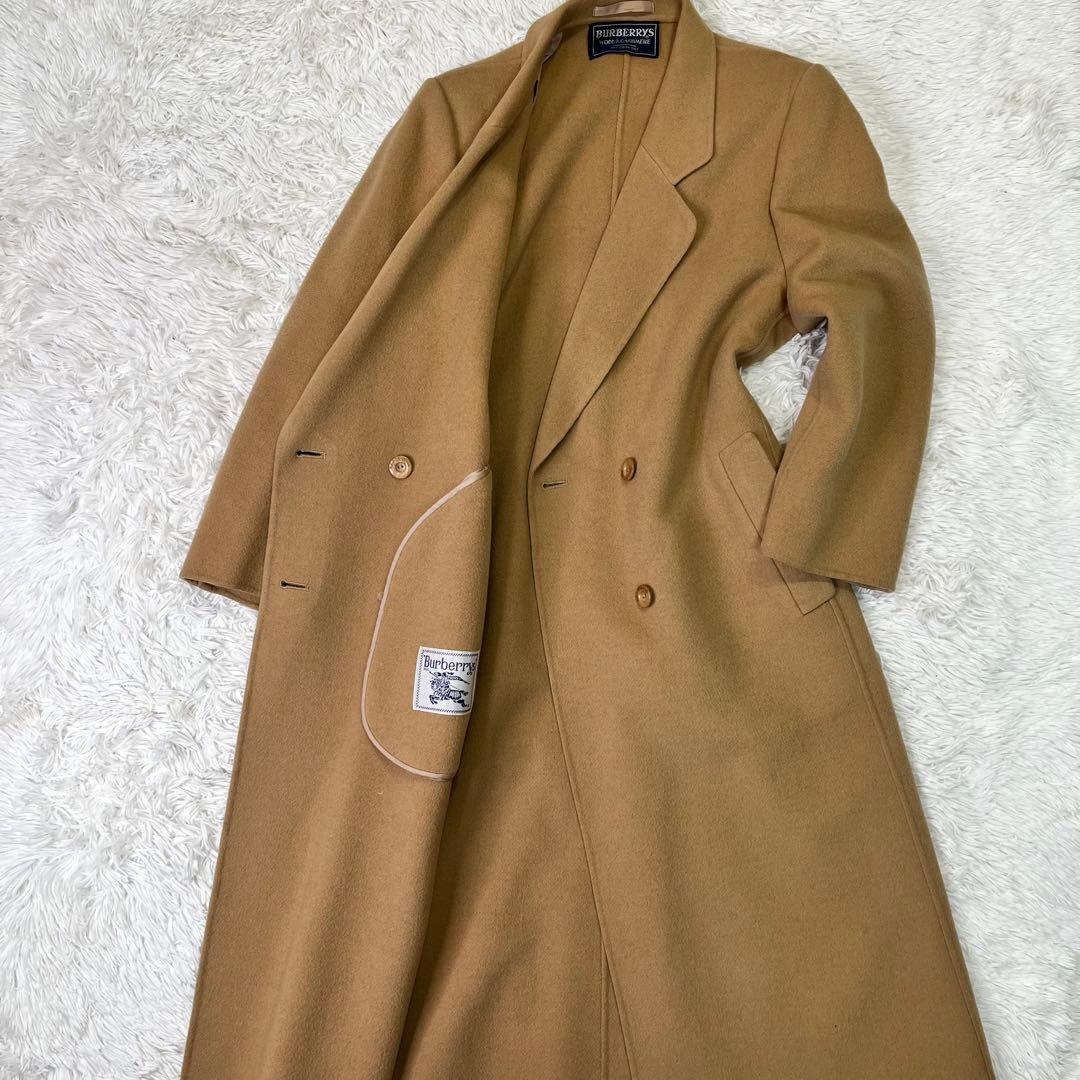 BURBERRY バーバリー✨ダブルフェイス カシミヤ チェスターコート 9AB