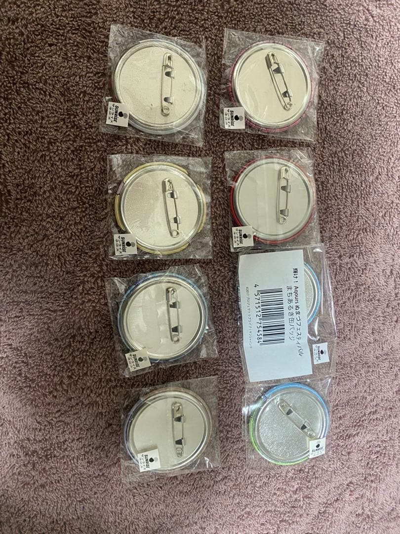 ラブライブ　サンシャイン　街歩き缶バッチ