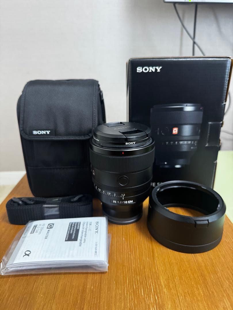【美品】SONY FE 50mm F1.2 GM 単焦点レンズ