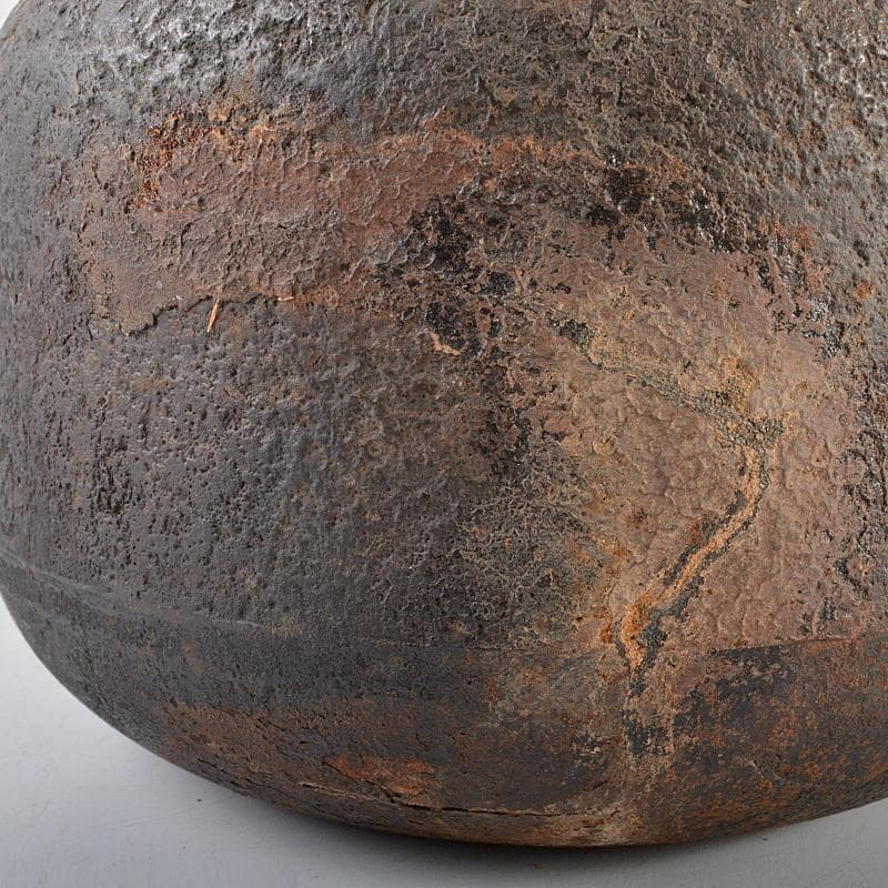 煎茶道具　手取釜　鉄瓶　鉄釜　時代箱付　C　R7077B