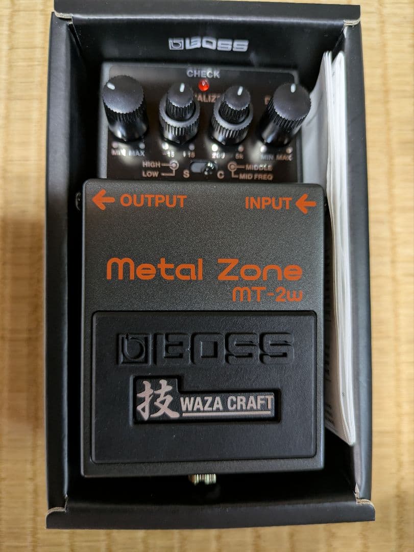 超美品 BOSS MT-2w メタルゾーン 技