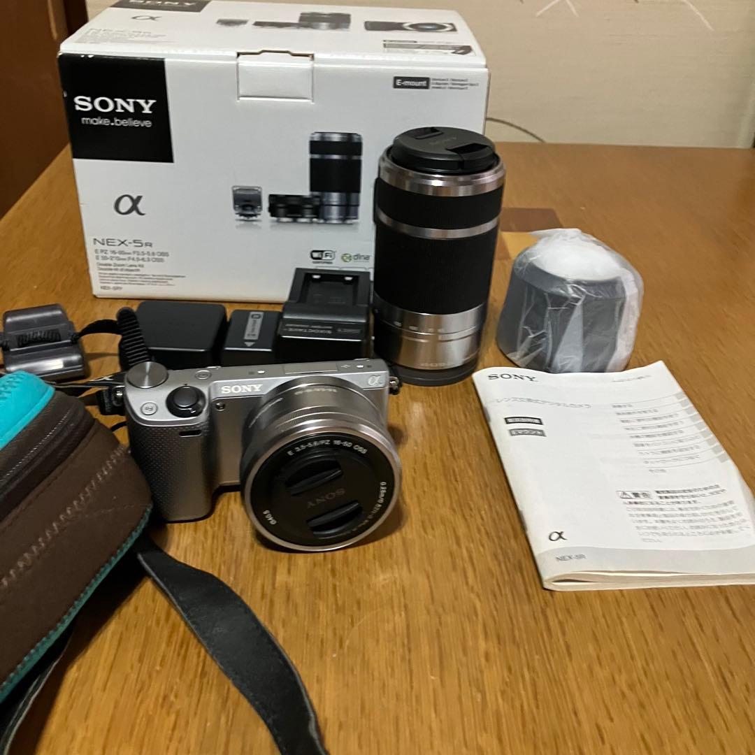 【美品】SONY NEX-5RYダブルズームレンズキット レンズ2本セット