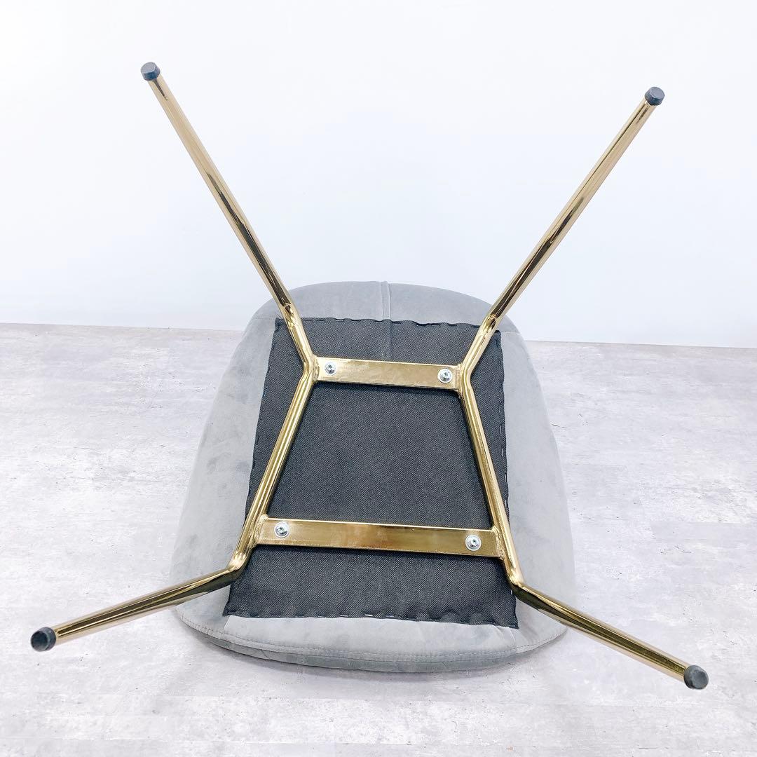 MIRAI-SHOW ダイニングチェア RA-DN-023 2個セットベロア調