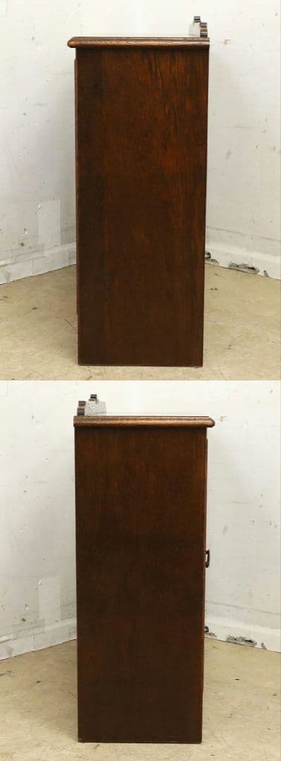 高級 三越家具【ブルージュ】オーク材 サイドボード・キャビネット・飾り棚