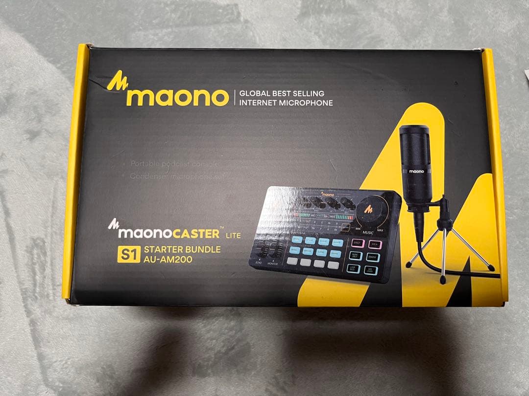 maonoCASTER S1 スターターバンドル AU-AM200
